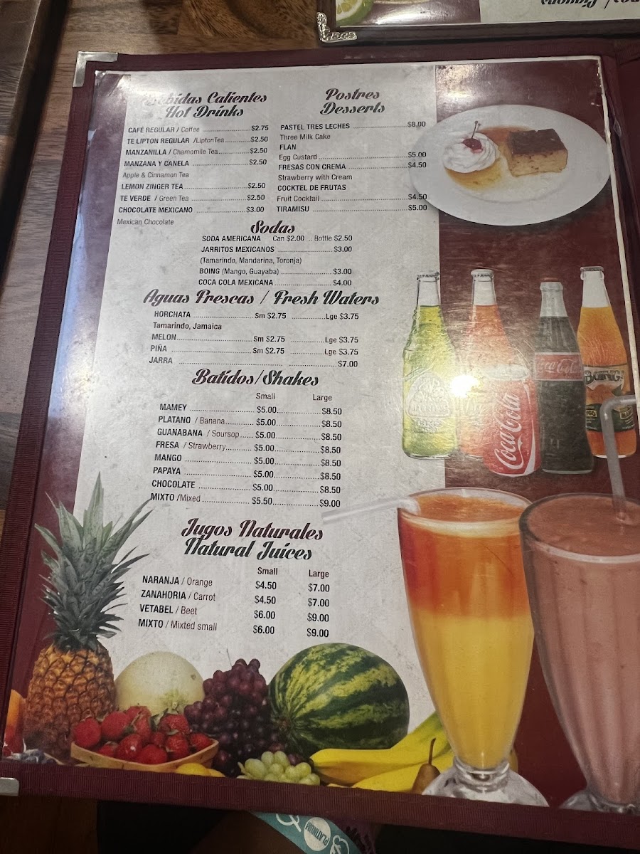 Tacos Matamoros Menu - Image 2