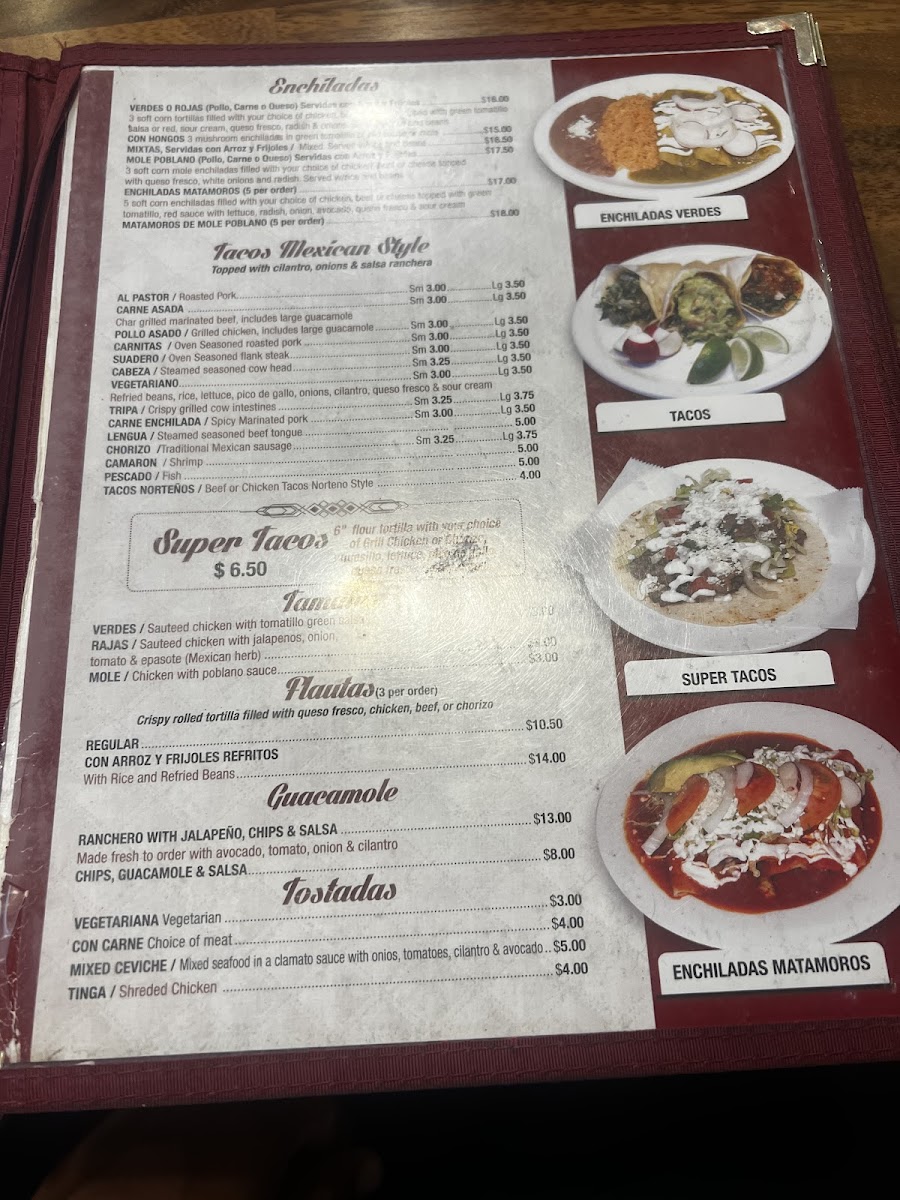 Tacos Matamoros Menu - Image 4